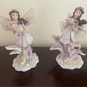 Charming Fairy Figurines in Pastel Hues